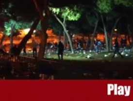 Once detenidos en los disturbios de las fiestas del Barrio del Pilar