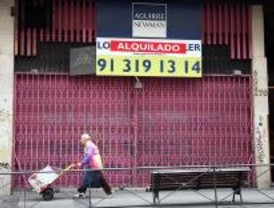 Colocan un Línea Madrid en un antiguo sex-shop