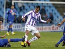 Casquero desatasca al Getafe ante el Valladolid