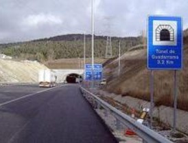 El túnel de la AP-6 abrirá este fin de semana