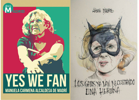 Creadores madrileños se vuelcan con Manuela Carmena