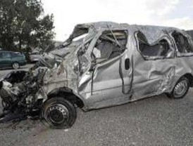 Mueren cuatro trabajadores de camino a Madrid