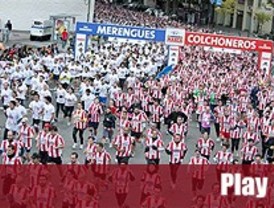 Los 'merengues' se imponen a los 'colchoneros' en la Carrera Marca