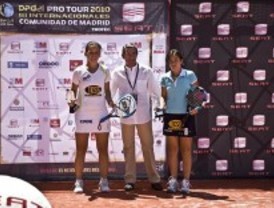 Icíar Montes y Patricia Llaguno se proclaman vencedoras del campeonato internacional de padel de Madrid