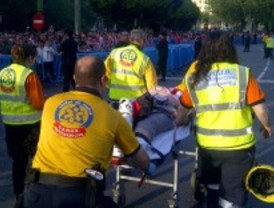 Atendidas 23 personas en la fiesta del Atleti
