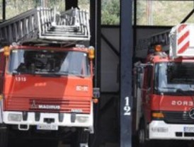 Cinco intoxicados en un incendio en Hortaleza