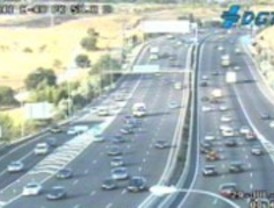 Menos tráfico en las carreteras madrileñas