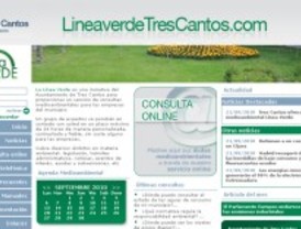 Consultas medioambientales 'on-line' en Tres Cantos