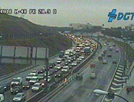 Las lluvias dificultan el tráfico