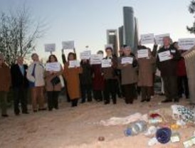 Manifestación vecinal para que la Operación Chamartín sea una realidad