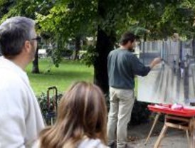 75 pintores participan en un Curso de Pintura de Paisaje de Albarracín
