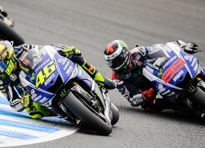 Rossi y Lorenzo se disputarán el segundo puesto del Mundial en Valencia