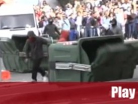 La policía 'tasa' la violencia callejera