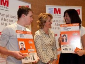 El Abono Joven se ampliará hasta los 23 años a partir de 2011