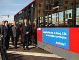 Montecarmelo enlaza con Plaza de Castilla con la ampliación de una línea de la EMT