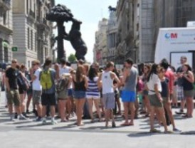 El turismo internacional aumenta un 13% respecto a 2011 en Madrid