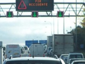 Retenciones en la A-6 a causa de un accidente