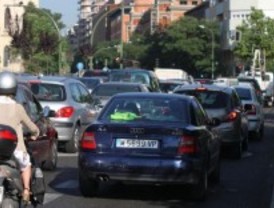 Un incidente atasca el este de la M-30