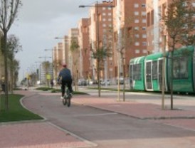 Las obras del carril bici habilitarán un anillo de diez kilómetros en Parla