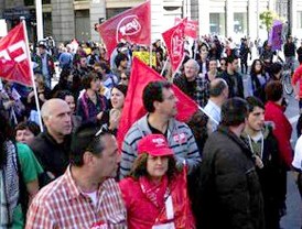 Los sindicatos confirman la huelga general para el 14-N