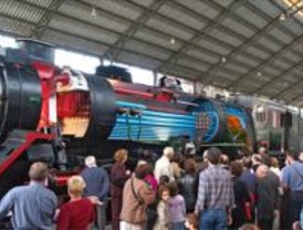 Jornada de puertas abiertas en el Museo del Ferrocarril para celebrar el 'Día del Tren'
