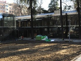 La biblioteca de El Retiro, a punto
