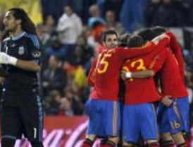 La clase de España venció a la albiceleste