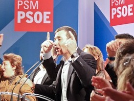 Tomás Gómez: 'Esta victoria es la victoria de Zapatero'