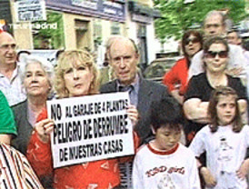 Los vecinos de Máiquez no quieren garaje