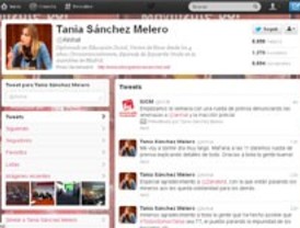 Tania Sánchez (IU), amenazada en Twitter, pide que la Delegación de Gobierno actúe