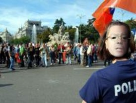 El Ayuntamiento denuncia que los policías incumplieron el trayecto de la marcha