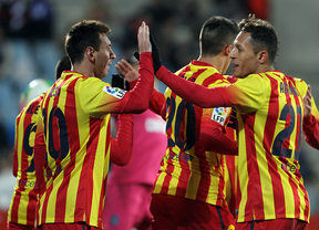 Messi resuelve el trámite de Getafe