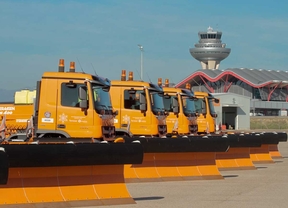 El aeropuerto, preparado para el invierno