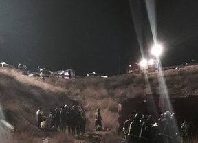 14 muertos en Murcia, en un accidente de un autobús que salía de Madrid