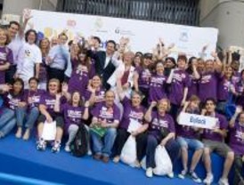 Mil niños participan en la VII Maratón por la Integración Social