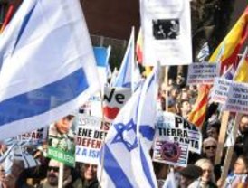 Unas 3.000 personas se concentran en apoyo al ataque a Gaza