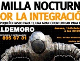 I Milla nocturna por la integración, en Valdemoro