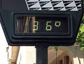 Alerta amarilla por altas temperaturas