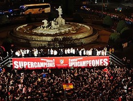 Madrid se vuelca con los supercampeones