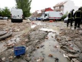 Coslada quiere ser declarada zona catastrófica por las lluvias