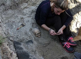 Primera exhumación de una fosa de la Guerra Civil en Madrid