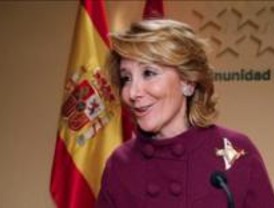 Aguirre, 'receptiva' ante Tomás Gómez en la reunión sobre Caja Madrid