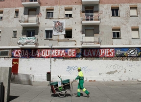 Registros sorpresa en los centros 'okupas' La Quimera (Lavapiés) y 13/14 (Vallecas)