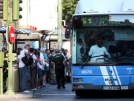 Los autobuses finalizarán antes el servicio en Nochebuena
