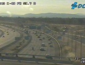 Diez kilómetros de retenciones por el puente del Corpus