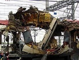 Precintan uno de los trenes del 11-M