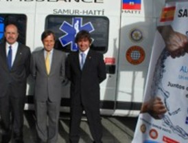 Alcobendas dona dos ambulancias a Haití