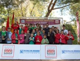 Casi 300 niños participaron en el primer cross de Alcalá