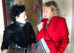 Las obras de restauración en la iglesia de San Pedro ad Víncula en Vallecas descubren pinturas del siglo XVII