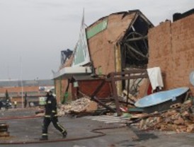 Empieza la investigación del incendio del Leroy Merlin